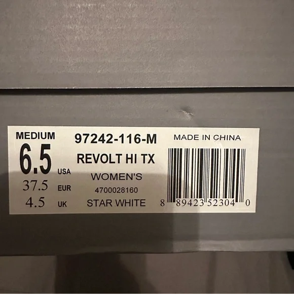 Palladium Star White Revolt Hi TX Boots NIB US 6.5 Women’s - Picture 2 of 5